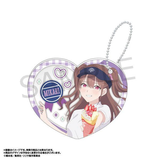 [Pre-order] 2.5-dimensional temptation × MARION CREPES Pikuri pendant &amp; stand Tachibana Mikari "Pre-order for February 25"