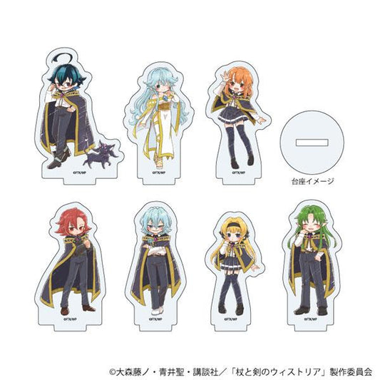 [Pre-order] Acrylic mini stand "TV animation "The Demonic Sword Story of the Staff and the Sword"" 01 / 7 graphic art illustrations in the BOX "December 24 reservation"