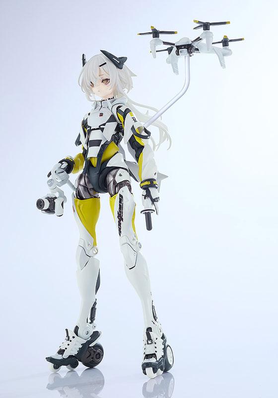 [預訂] 少女發動機 MOTORED CYBORG RUNNER SSX_155ar “KINETIC ASH”全身像，帶無人機配件。