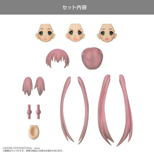 [Pre-order] "Customized Lily" TYPE-C head parts set (red vine color) "Pre-order for December 24"