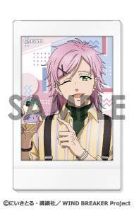 防風少年角色收集Weekend系列，角色手持冰淇淋眨眼，BOX其中一款設計。