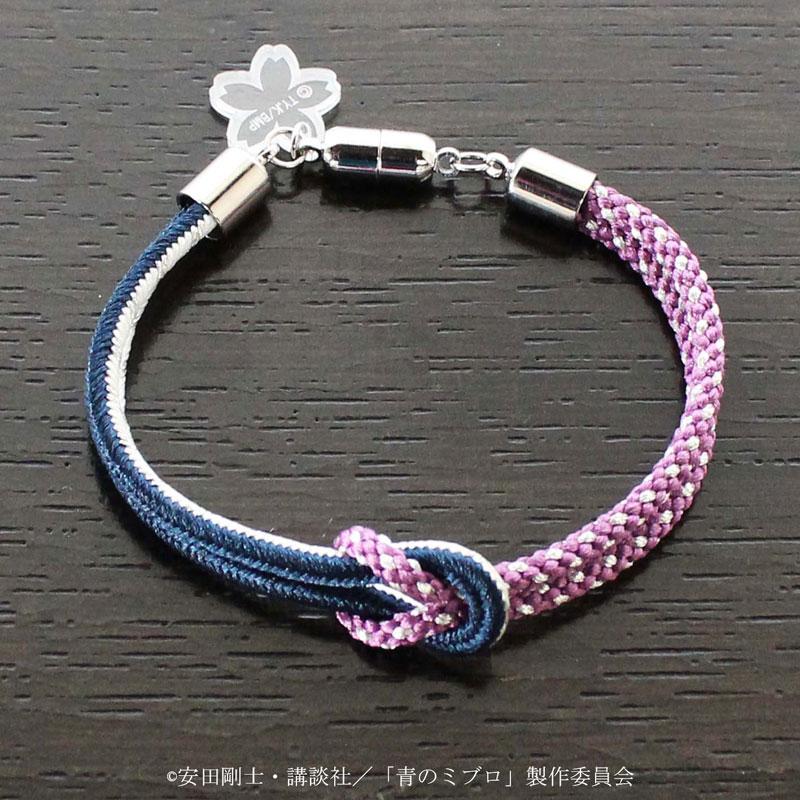 [預訂] TV動畫『青之壬生浪』 京組紐手鍊(桐木盒裝) 沖田總司 紫《25年6月預約》