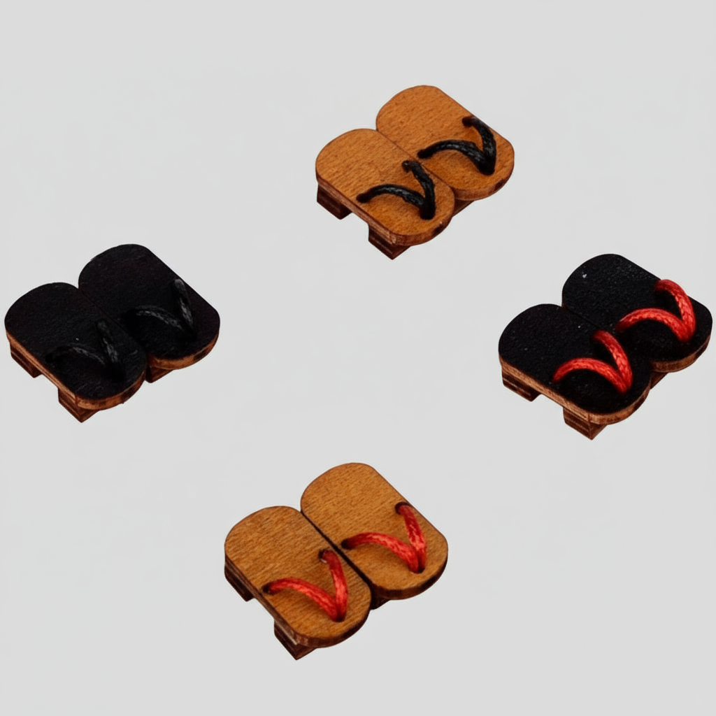 Traditional Geta Sandals [OB11/GSC Doll]