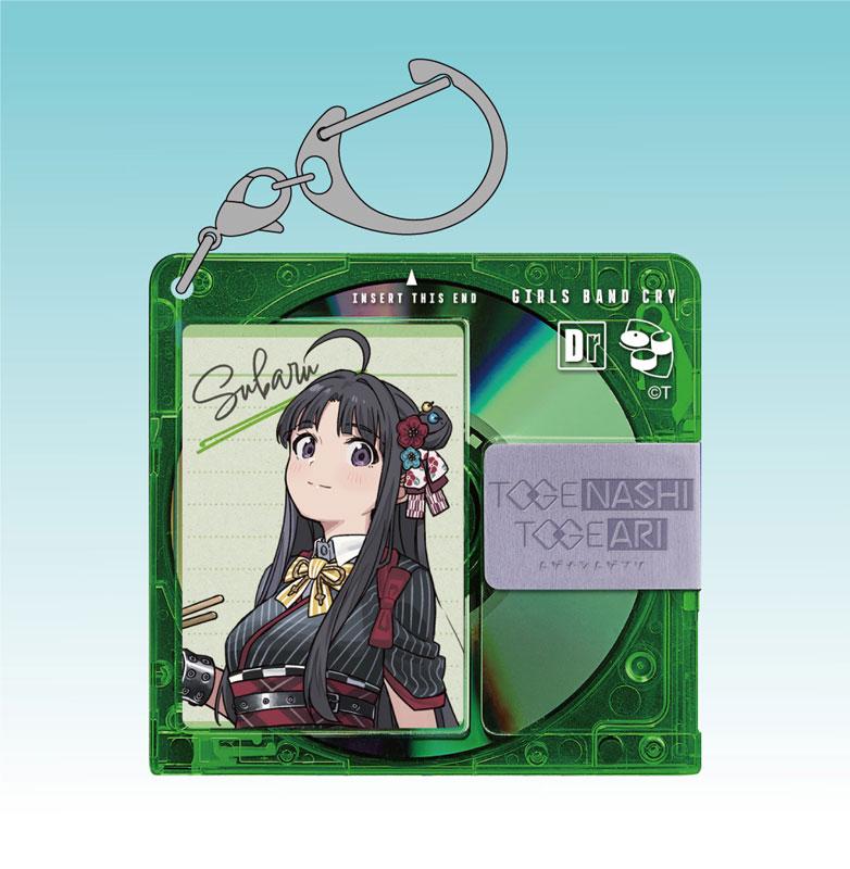 [預訂] Girls Band Cry 安和昴 光碟風格 壓克力多功能鑰匙圈《25年10月預約》