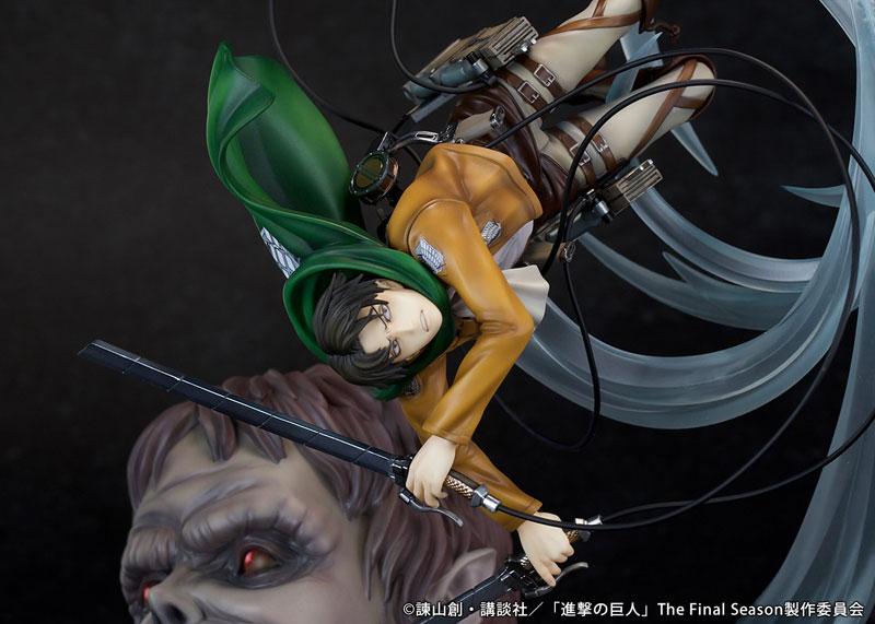 [Pre-order] TV animation Attack on Titan "Levi vs Beast Titan ver." finished model "Pre-order September 25"