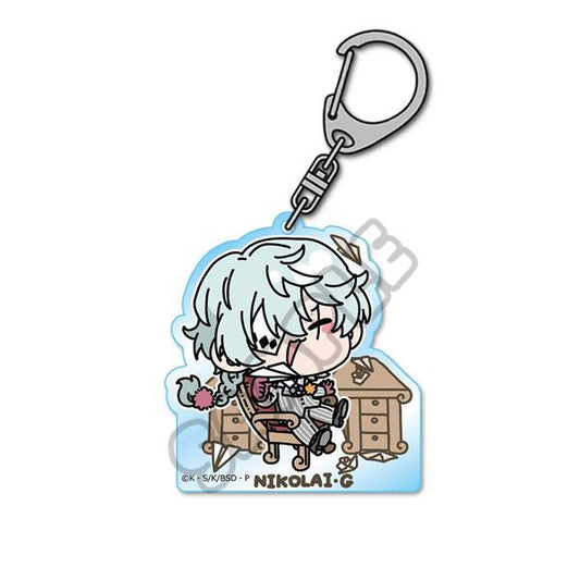 [Pre-order] "Bungou Stray Dogs" 4th Edition Keychain Mocho-NK (Nikolai G) "Pre-order for November 24"