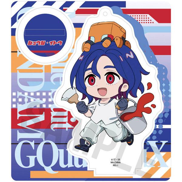 [預訂] 機動戰士Gundam GQuuuuuuX Tokotoko立牌，一個設計，手持油漆刷和油漆桶。