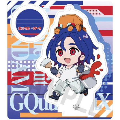 [預訂] 機動戰士Gundam GQuuuuuuX Tokotoko立牌，一個設計，手持油漆刷和油漆桶。