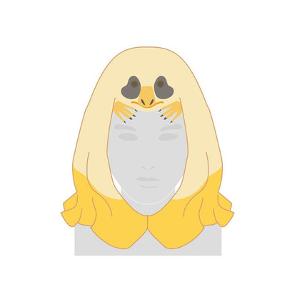 [預訂] 魔物獵人 荒野 絨毛玩偶帽 花猩猩 α《25年11月預約》