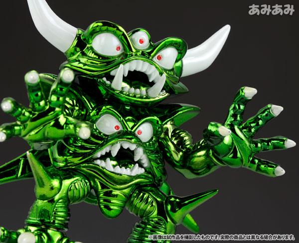 [預訂] 勇者鬥惡龍 Metallic Monsters Gallery 死亡比薩羅 金屬色塗裝模型，雙頭造型，獠牙外露。