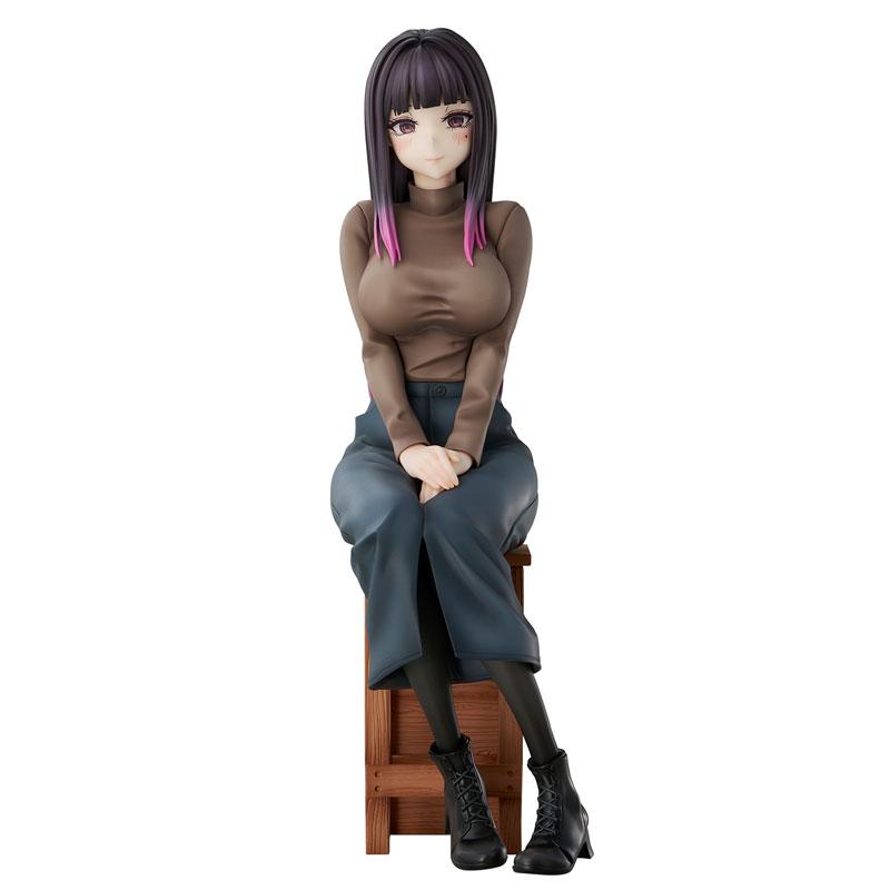 [預訂] Anteiru Illustration『美術部的麗香老師』完成品模型：麗香老師坐姿全身像。