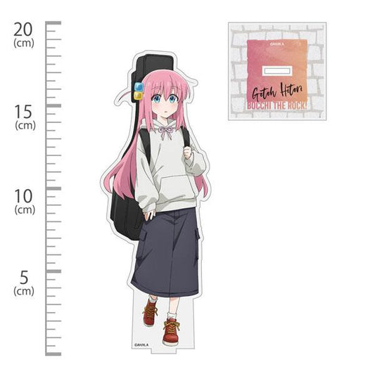 [Pre-order] Animation "Rock of Loneliness!" Newly drawn Ichisato Goto standing sign (large) Street Fashion Ver. (Resale) "Pre-order for September 24"