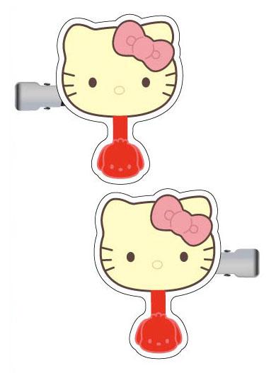 [預訂] 三麗鷗角色巧克力 髮夾01 Hello Kitty《24年12月預約》