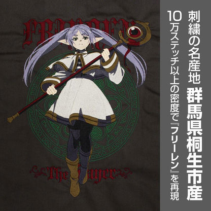 [預訂] 葬送的芙莉蓮 芙莉蓮 刺繡工作襯衫/GRAY-XL《25年9月預約》