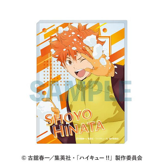 [Pre-order] Animation "Volleyball Boy!" ! 』 Acrylic block 1. Hinata Shoyo "Reservation for October 24"