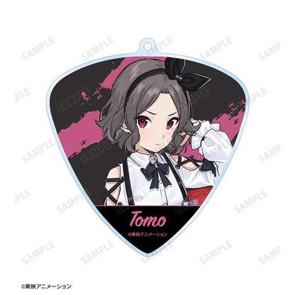 [Pre-order] Girls Band Cry Satoshi Ebizuka Guitar Pick Double-Sided Large Keychain "Pre-order for February 25"