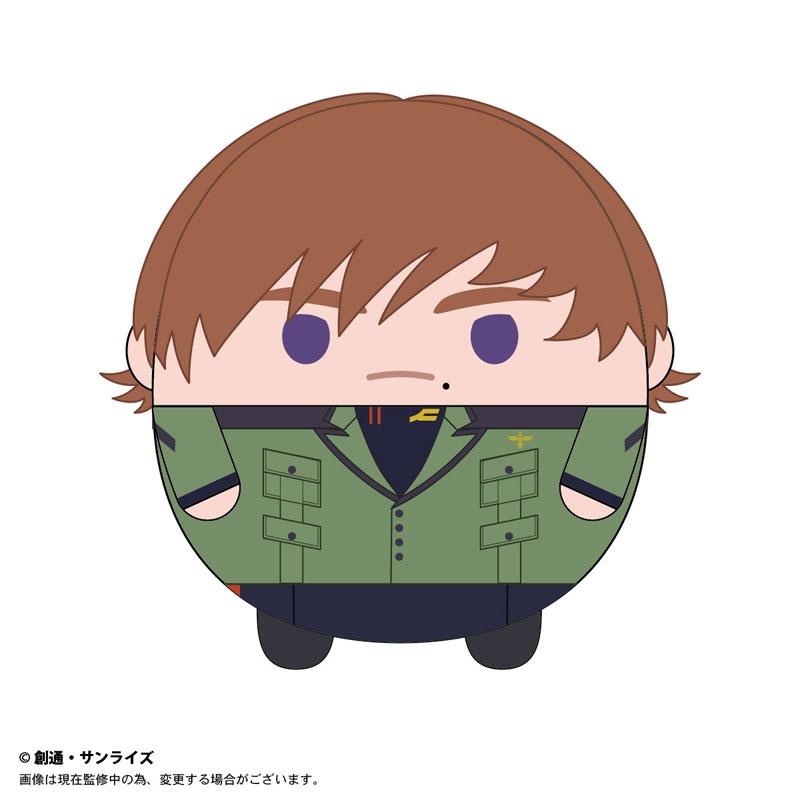 [預訂]『機動戰士Gundam GQuuuuuuX』毛公仔，6個入BOX其中一款設計，綠色制服。