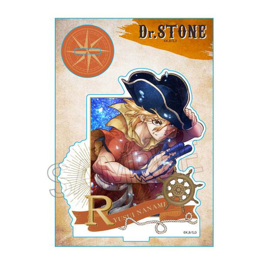 [預訂] Dr.STONE 復古系列 立牌 七海龍水（再售）《25年10月預約》