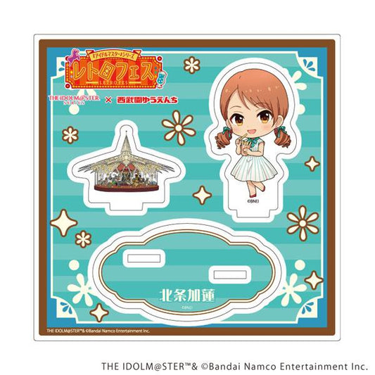 [預訂] 立牌「『偶像大師』系列×西武園遊樂園 復古祭」10/北條加蓮《25年10月預約》