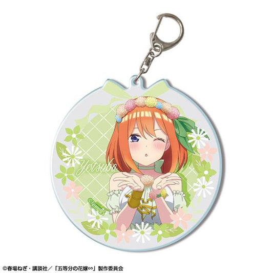 [Pre-order] Quintuple Hanayome∽ Large Keychain Design 04 (Nakano Yotsuba/Flower Fairy ver.) (Resale) "September 24 Pre-order"