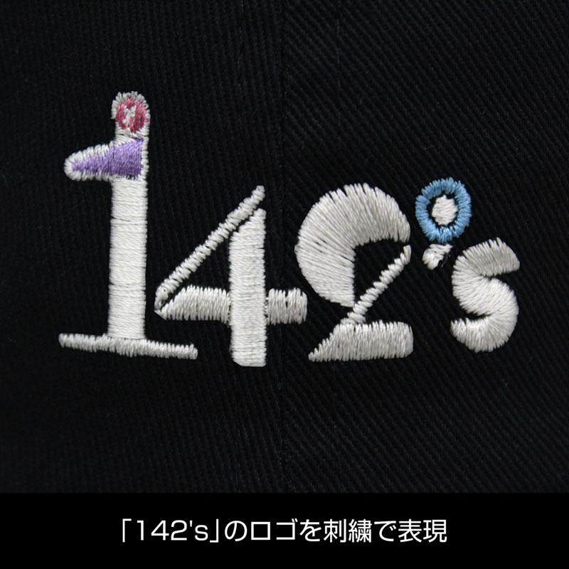 [預訂] 偶像大師 灰姑娘女孩 142’s 刺繡老帽/BLACK《25年10月預約》