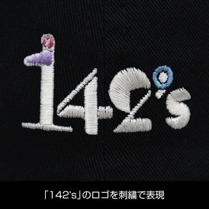 [預訂] 偶像大師 灰姑娘女孩 142’s 刺繡老帽/BLACK《25年10月預約》