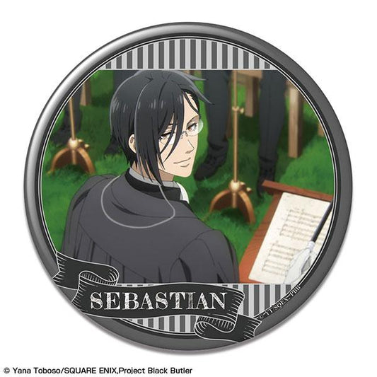 [Pre-order] TV Animation Black Butler - Boarding School Chapter - Badge Design 02 (Sebastian Michaelis/B) "Reservation for November 24"