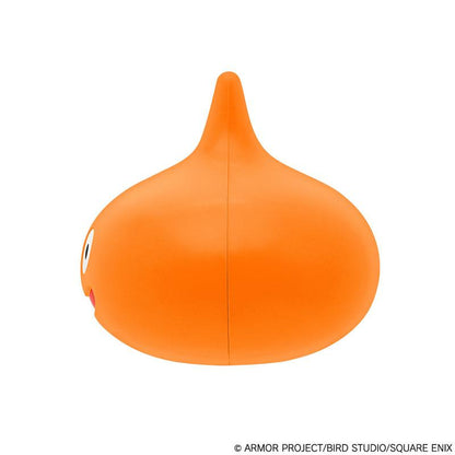 [預訂] 勇者鬥惡龍 史萊姆貝斯 塑膠模型，橘色，側面視角。
