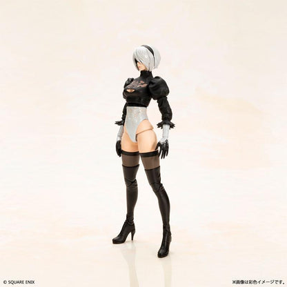 [預訂] NieR：Automata 2B(寄葉二號B型)塑膠模型套件，站姿全身像。