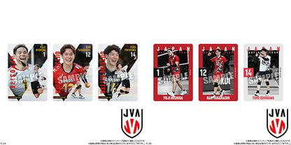 [預訂] JAPAN NATIONAL VOLLEYBALL TEAM 雙子威化餅 2025　20個入BOX (食玩)《25年10月預約》