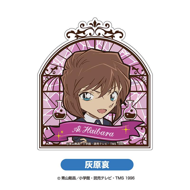 名偵探柯南 Move壓克力BC2，灰原哀角色立牌，彩色人像，背景為實驗室風格裝飾。