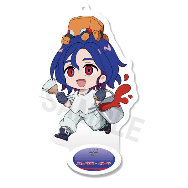 [預訂] Tokotoko立牌，Q版角色持油漆桶、刷子，頭頂小型機器人，機動戰士Gundam GQuuuuuuX 6個入BOX其中一款設計。