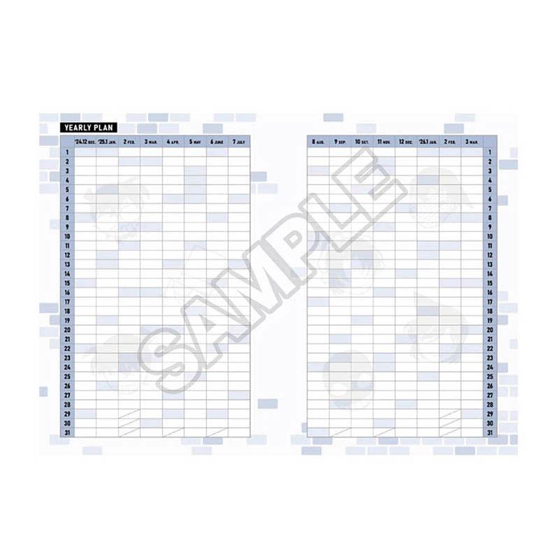 [預訂] 名偵探柯南 B6月度日程表 江戸川柯南《24年11月預約》