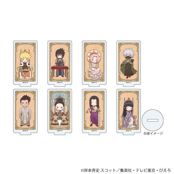 [Pre-order] Acrylic mini stand "Naruto Shippuden" 07/Tarot Cards 1st ver. Graphic art illustrations 8 pieces in BOX "December 24 reservation"