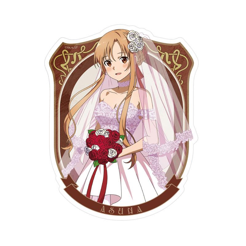 [預訂] 刀劍神域 原創 明日奈 屋外對應貼紙 結婚禮服Ver.《25年11月預約》