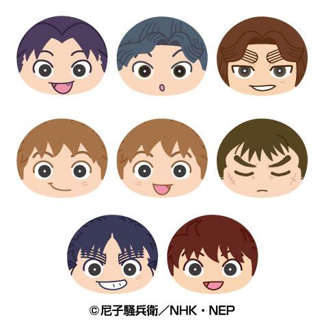 [預訂] 忍者亂太郎 小豆袋饅頭吉祥物伍 8個入BOX《25年12月預約》