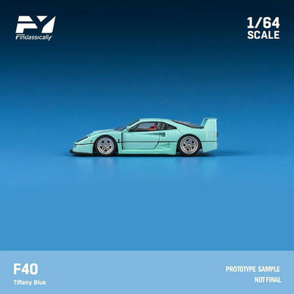 [預訂] 1/64 F40 Tiffany Blue《25年5月預約》
