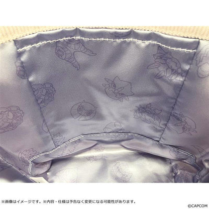 [預訂] 魔物獵人 MonDefo 燈芯絨迷你手提袋《26年3月預約》