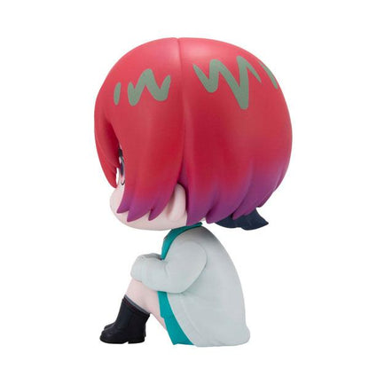 [預訂] LookUp 天手讓葉(瑪秋) 完成品模型，側面坐姿。