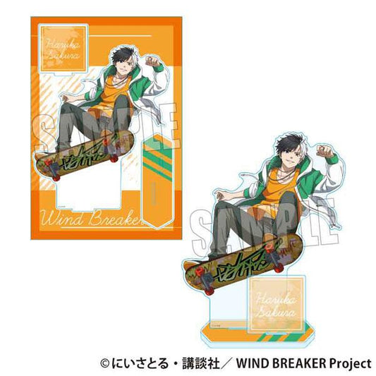 [Pre-order] Windproof Boy MEGA stand-up Sakura Haruka skateboarder ver. "Pre-order in January 25"