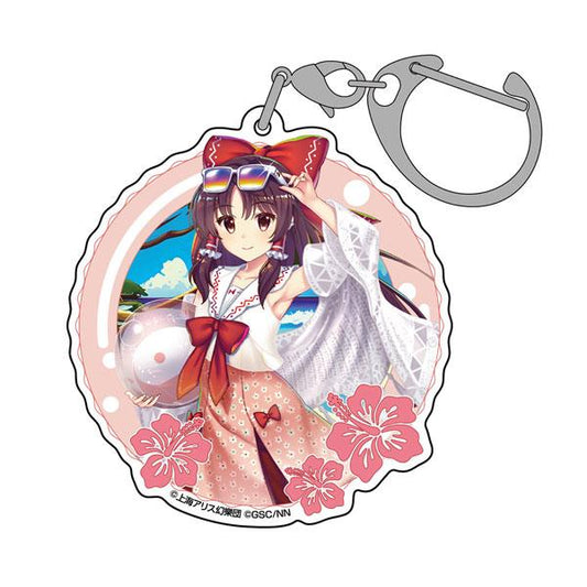 [Pre-order] Oriental LostWord Hakurei Reimu Acrylic Multifunctional Keychain Paradise’s Idle Miko Ver. "Reservation for November 24"