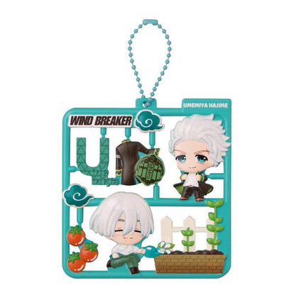 [預訂] Plat collection 防風少年 BOX其中一款設計，內含多個角色造型部件。