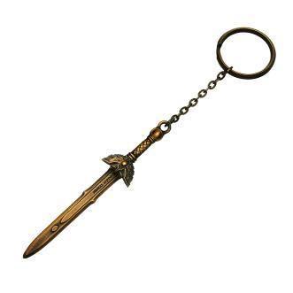 [Pre-order] Dragon Quest Metal Item Chain Keychain Lotto's Sword (Resale) "Pre-order for August 24"