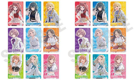 [Pre-order] "School Idol Master"～favorite series～ 9 acrylic cards in BOX "Pre-order for October 24"