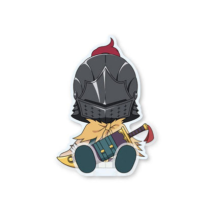 [預訂] Re：從零開始的異世界生活 阿爾 坐姿吉祥物，戴頭盔，手持劍的可愛造型。