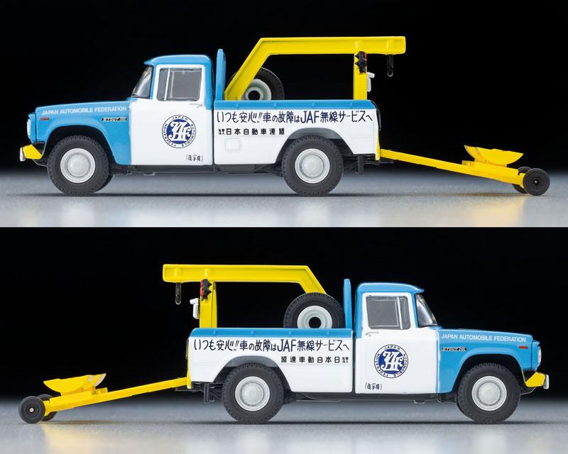 [預訂] Tomica Limited Vintage LV-188d 豐田 Stout JAF拖吊車模型，藍白色車身，附黃色拖架。
