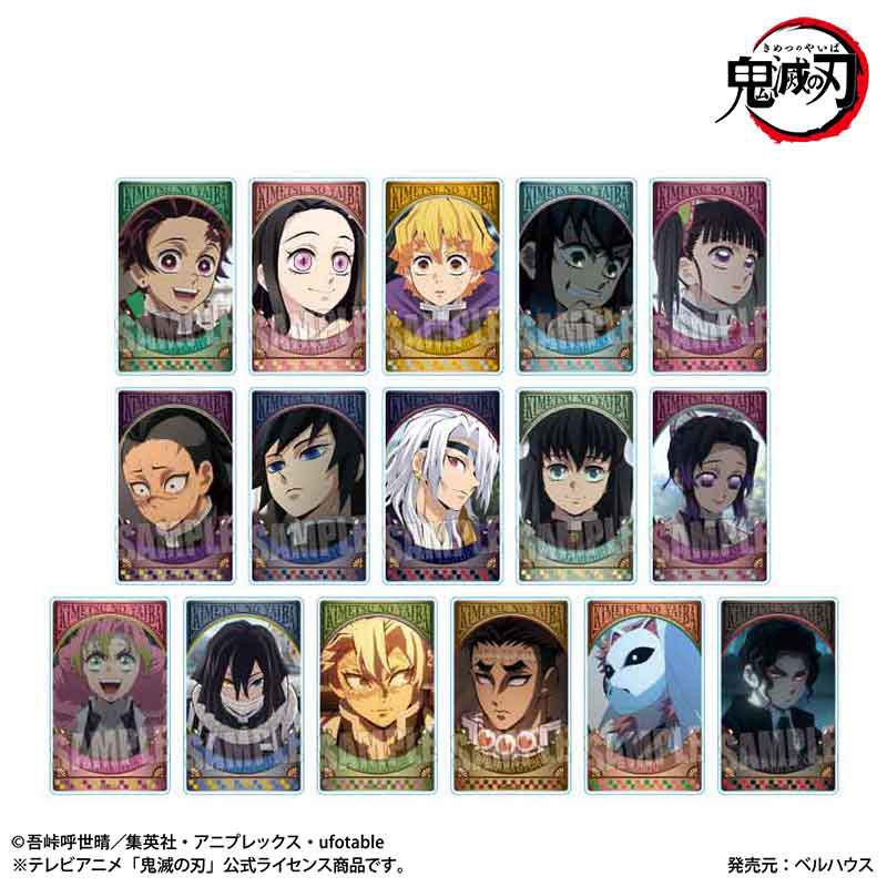 [預訂] 電視動畫「鬼滅之刃 」柱訓練篇 交換MEMORIES壓克力卡 16個入BOX（再次販售）《25年10月預約》