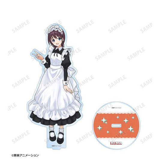 [Pre-order] Girls Band Cry Newly Drawn Maid Style Ver. Extra Large Stand "December 24 Reservation"