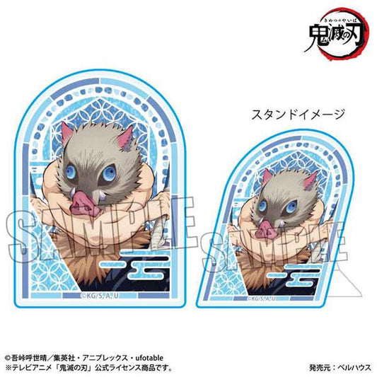 [預訂] 動畫「鬼滅之刃 」 立式壓克力徽章 嘴平伊之助(無限城編ver.)《25年10月預約》