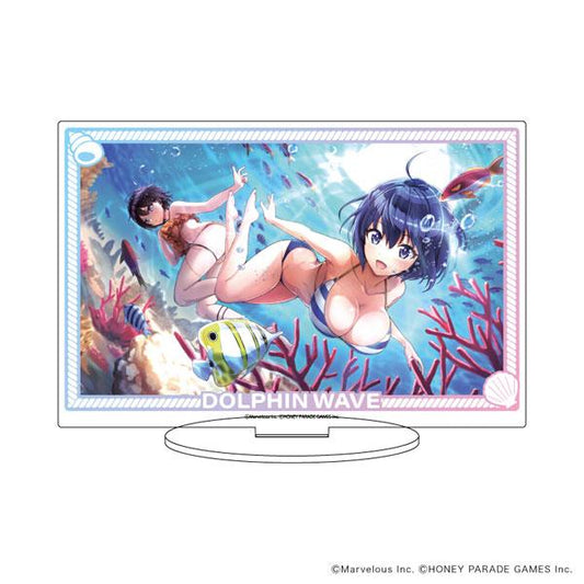 [Pre-order] Stand "Dolphin Wave" 41/Tojo Mikuru &amp; Suminoe Shion (Official Illustration) "Reservation for September 24"